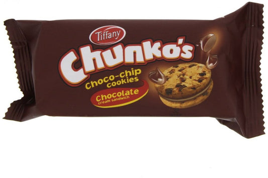 Tiffany Chunko's Bite-sized Chocolate Chip Cookie Sandwiches, 43g