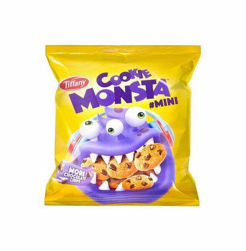 Tiffany Cookie Monsta Crunchy Mini Chocolate Chip Cookies - Original, 32g