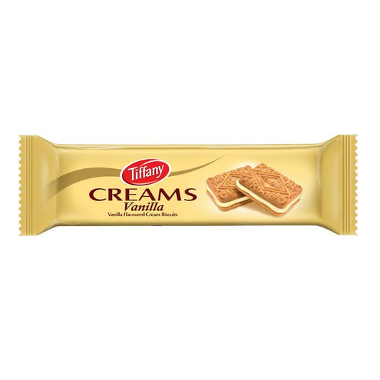 Tiffany Creams Vanilla Sandwich Biscuits, 80g