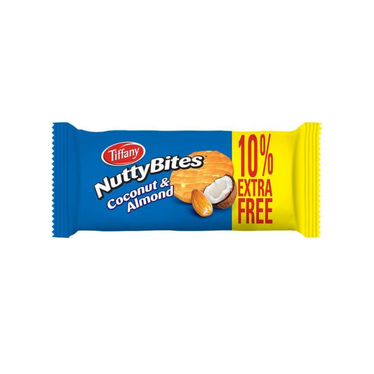 Tiffany Nutty Bites Coconut & Almond Snack, 72g