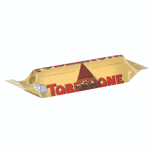 Toblerone Swiss Milk Chocolate Bar with Honey and Almond Nougat, 35g