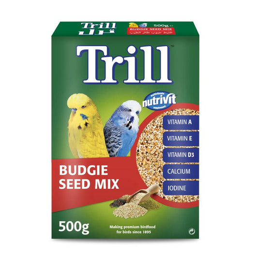 Trill Budgerigar Mix Seeds, 500g