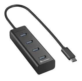 Type C To 4 Ports Usb 3.0 Hub