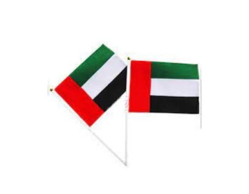 Uae Hand Flags 20X30Cm