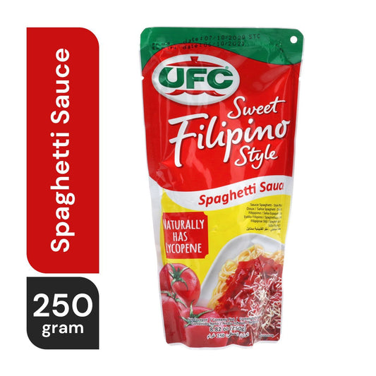 Ufc Spaghetti Sauce Sweet Filipino Blend 250 g