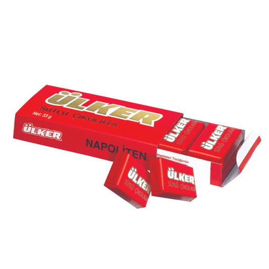 Ulker Napoliten Milk Chocolate, 33g