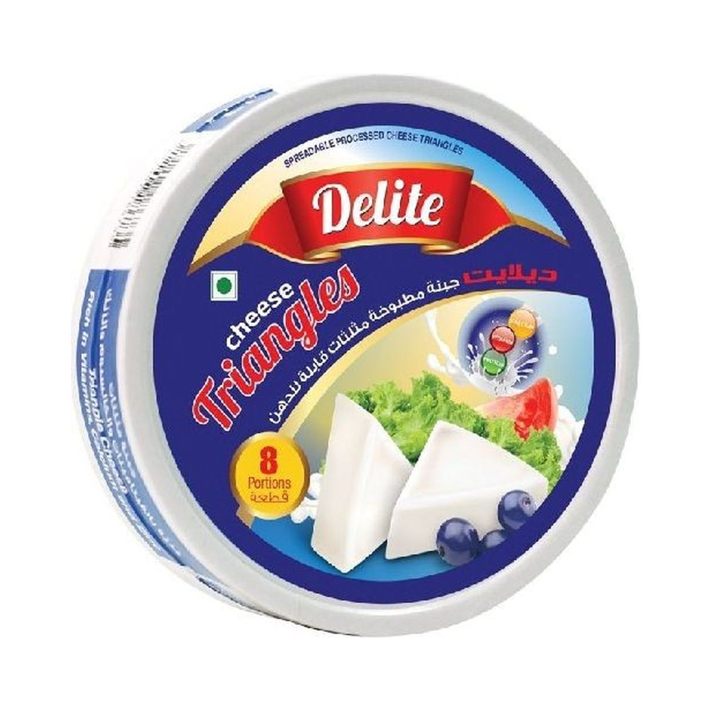 Unikai Delite Triangle Cheese 120Gm (8pcs)