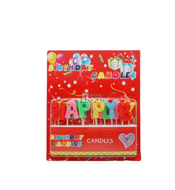 Happy Birthday Cake Candles