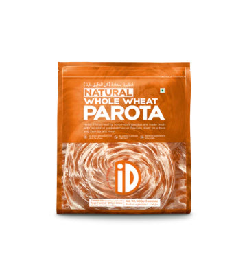 ID Fresh Frozen Natural Whole Wheat Parota, 400g