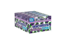 Mentos Incredible Chews Grapes, 15x45g