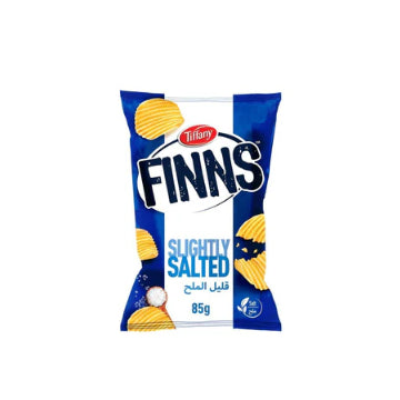 Tiffany Finns Crinkled Potato Chips Salt, 85g