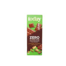 Today Milk Chocolate with Pistachios - No Added Sugar, 60g