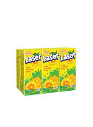 Unikai Laser Pineapple Juice No Added Sugar 180 ml x 6 pcs