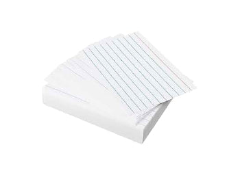 White Index Cards 100 Pcs
