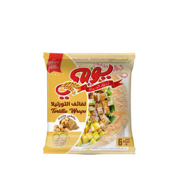Yaumi Potato Tortilla Wraps, 6 Pieces, 240g