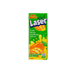 Laser Fresh Mango & Grape Nectar 180g