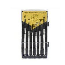 Mega Precision Screwdriver Set, 6 Pieces