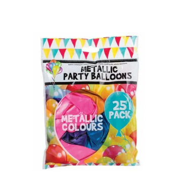 Metalic Balloons 25Pcs