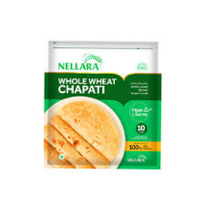Nellara Whole Wheat Chapati, 10 Pieces, 450g