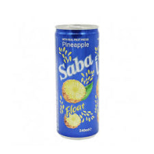 Saba float pineapple Drink