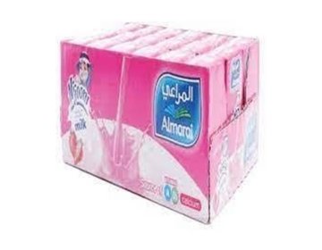 Almarai Uht Milk Strawberry 18 x 200 ML