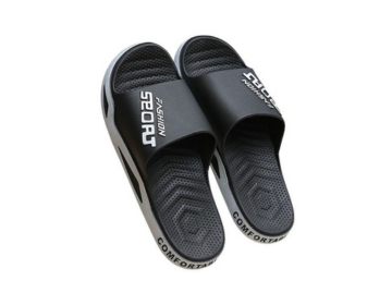 Sports Plastic Slipper Black Size 40