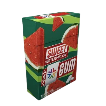 V-Gum Sweet Watermelon Sugarfree Gum, 22.5g