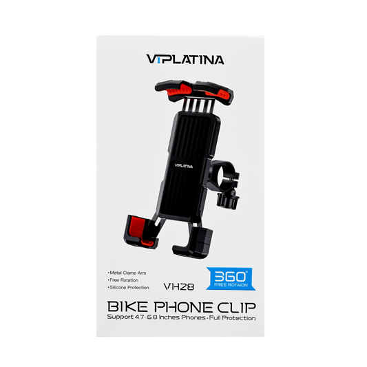 Viplatina Vh28 360 Degree Free Rotation Bike Phone Clip