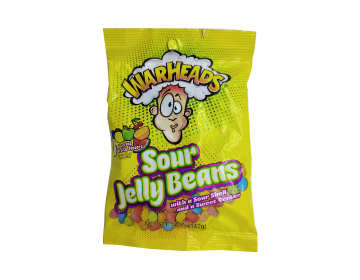 Warheads Candy Sour Jelly Beans 142 g