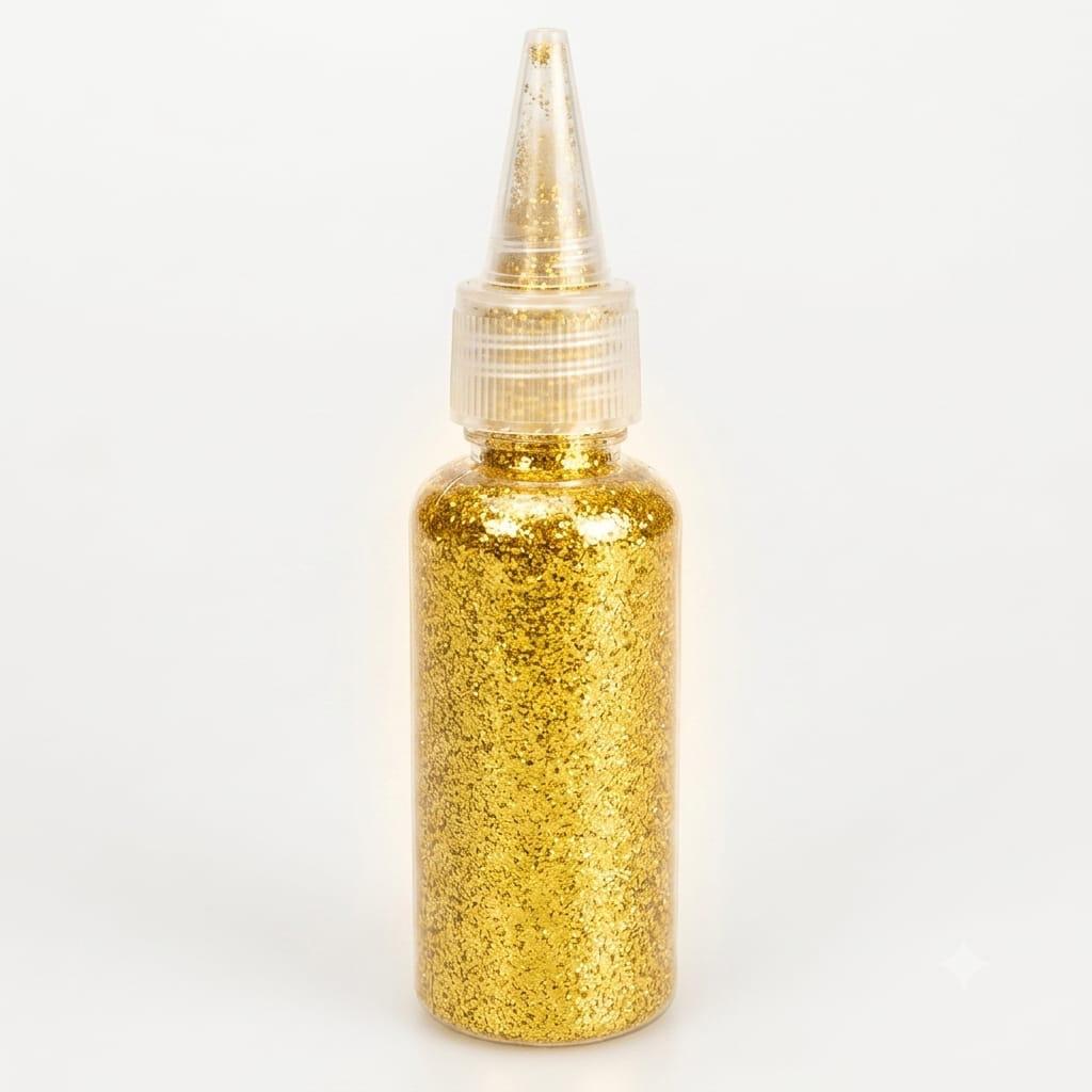 glitter powder golden colors, 50g