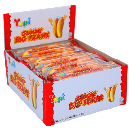 Yupi Big Frank Gummy 24 x 28 g