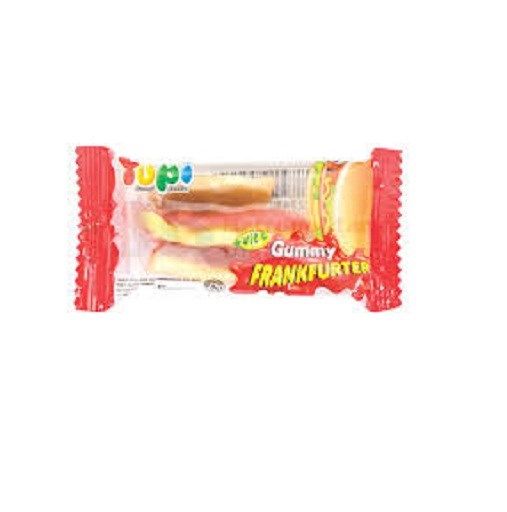 Yupi Gummy Frankfurter Candy, 8g