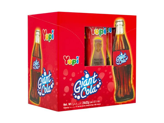 Yupi Gummy Giant Cola 24 x 28 g