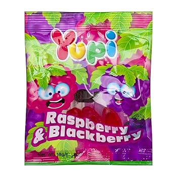 Yupi Jelly Rasberry&Blackberry