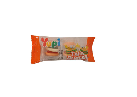 Yupi Twin Burger Jelly, 16g