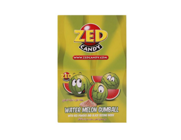 Zed Watermelon Flavour Gumball, 34.7G