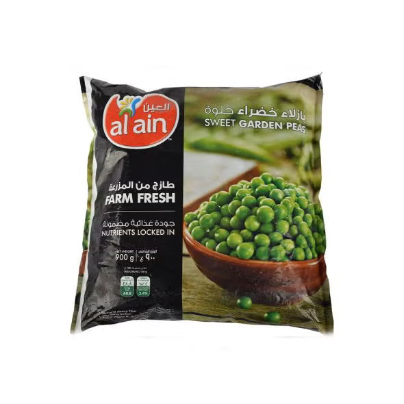 Al Ain Frozen Green Peas 400g