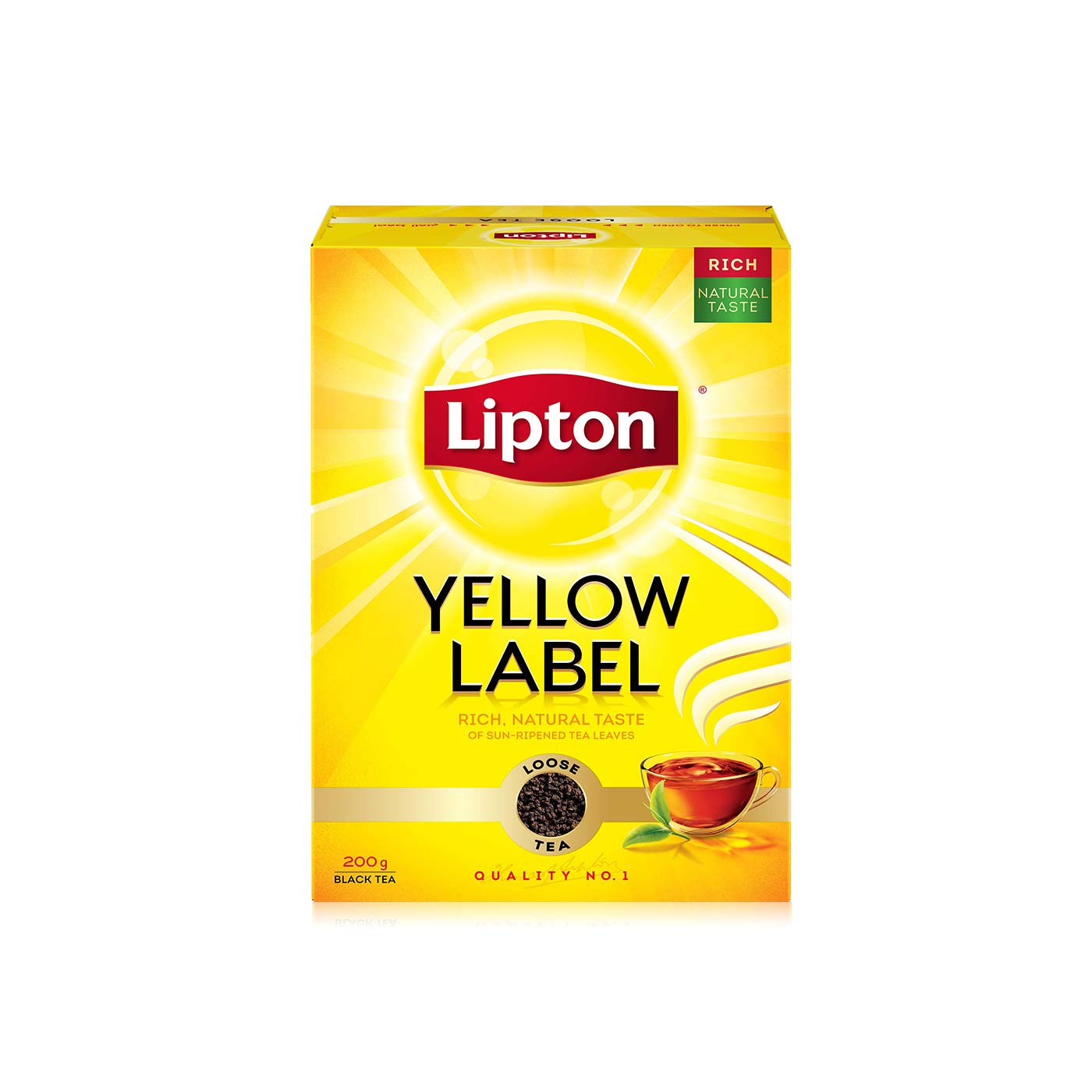 Lipton Yellow Label Black Tea Powder, 200g