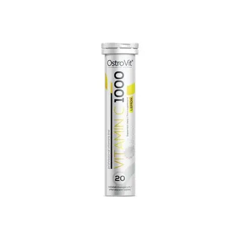 Med One Vitamin C 1000Mg Lemon Flavour, 20 Count