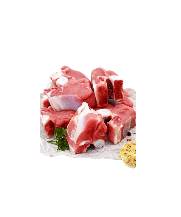 لحم بقري هندي طازج بالعظم، 500 غرام