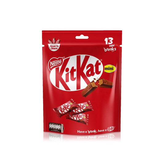 KitKat 2 Fingers Mini Chocolate Pouch, 175.5g