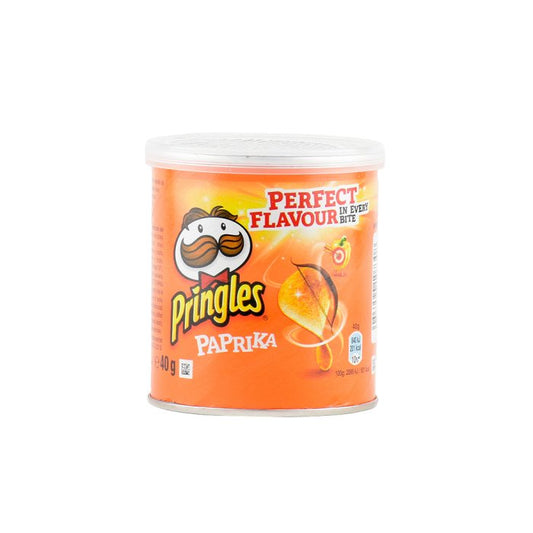 Pringles Paprika Chips Can, 40g