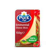 Puck Emmental Cheese Slices 150 g
