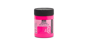 Acrylic Studio High Viscosity Jar, 500 ml, No. 55, AZO PINK