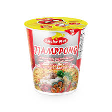 شوربة نودلز جامبونج سريعة التحضير من لاكي مي، كوب عادي، 70 غرام