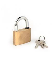 Golden Padlock, 25mm