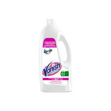 Vanish Crystal White Liquid Detergent Laundry Stain Remover, 1L