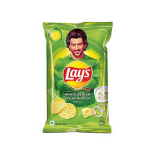 Lay's American Style Cream & Onion Flavor Chips, 82g