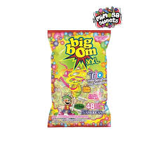 Americandy Big Bom XL Trio Lollipops, 48x16g