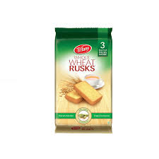 Tiffany Rusk Whole Wheat, 280g